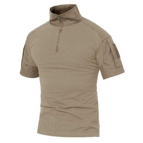 Men Summer T Shirts Airsoft Army Tactical T Shirt Short Sleeve